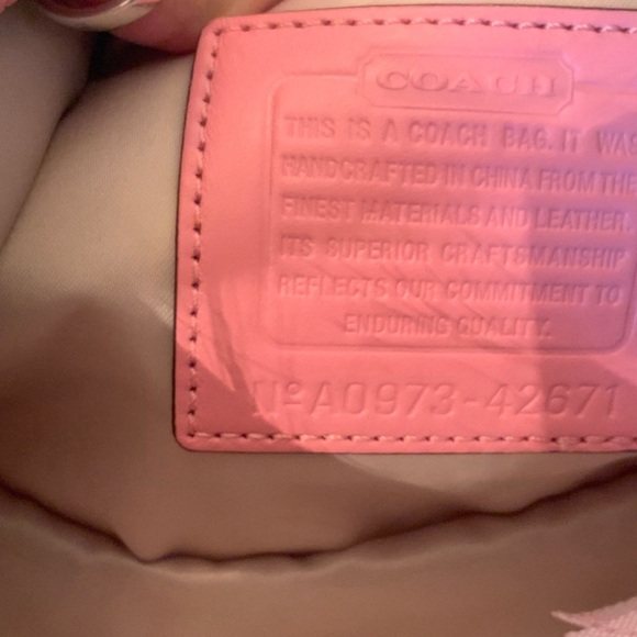 COACH RARE PARKER FOLDOVER TATTOO CLUTCH BAG - Picture 6 of 9